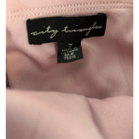 City Triangles Strapless Dress With Pockets Size 7 - Picture 6 of 12